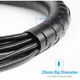 Cable Management UGREEN 30820 Protection Tube DIA 25mm 5m (Black), 2 image