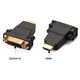 Adapter UGREEN 20123 HDMI Male to DVI (24 + 5) Female Adapter (Black), 2 image