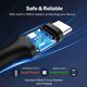 USB cable UGREEN US288 (60118) USB to USB-C Cable Nickel Plating 2m (Black), 4 image
