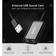 USB Sound Card US205 (30724) Ugreen USB Sound Card External 3.5mm USB USB Adapter, 3 image