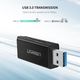 ბარათის წამკითხველი + მეხსიერების ბარათი UGREEN CM104 (40752) USB 3.0 to TF + SD Dual Card Reader (Black) , 5 image - Primestore.ge